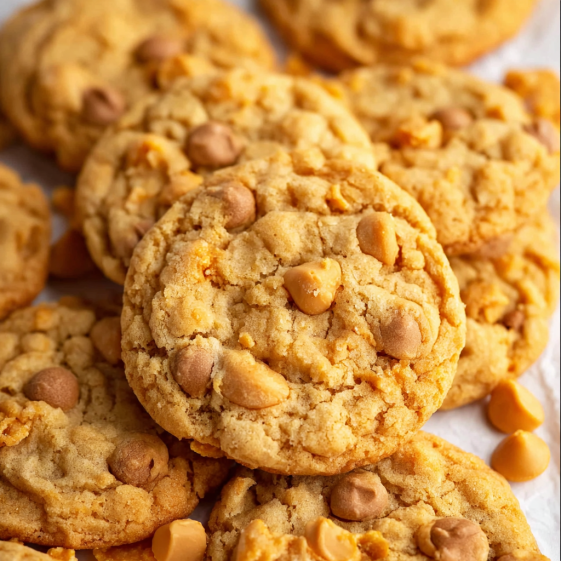 Peanut Butter Oatmeal Cookies.