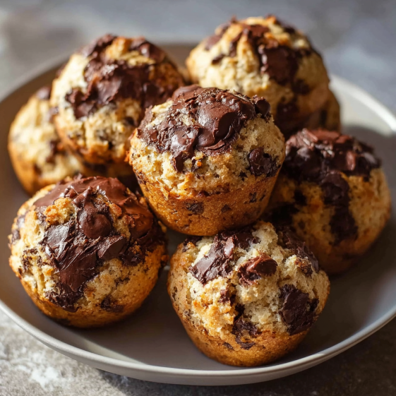 A plate of chocolate cookie dough balls.