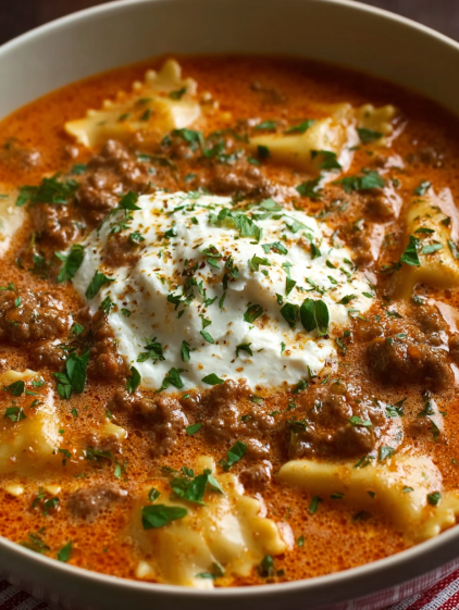 A bowl of pasta with meat sauce and cheese.
