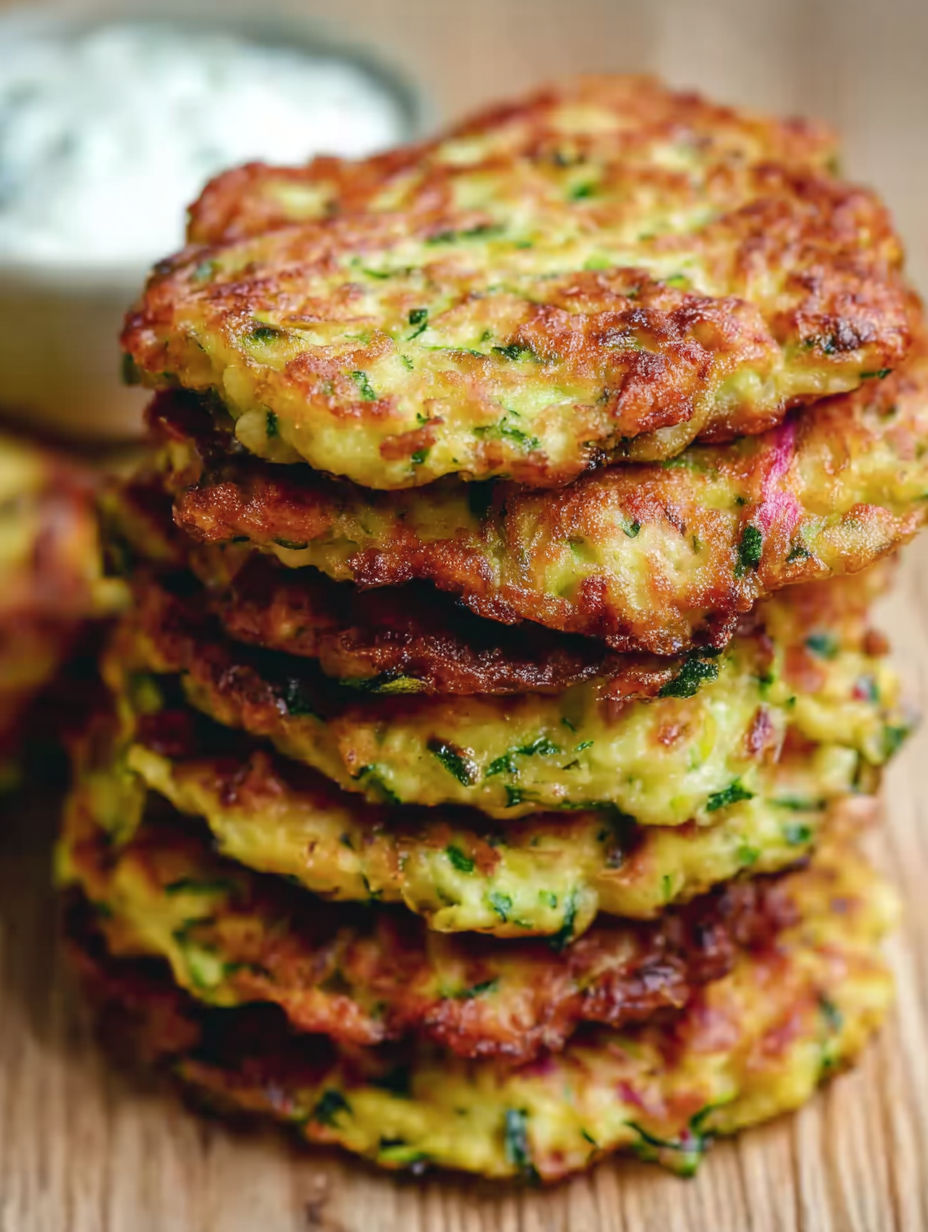 A stack of pancakes with green toppings.