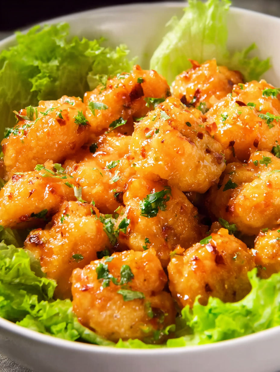 Air fryer bang bang shrimp.