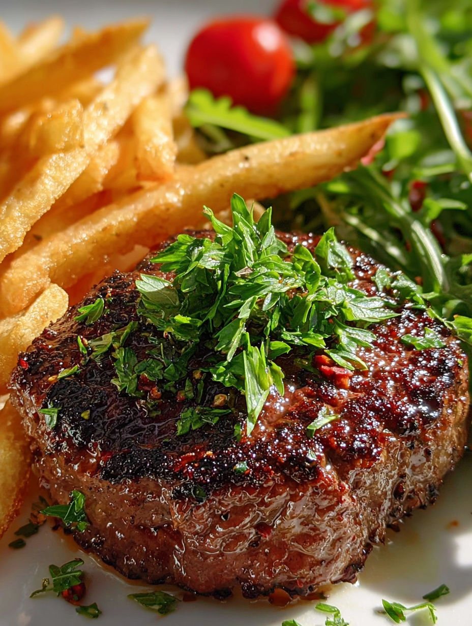 A delicious and healthy steak hache pokey salad.