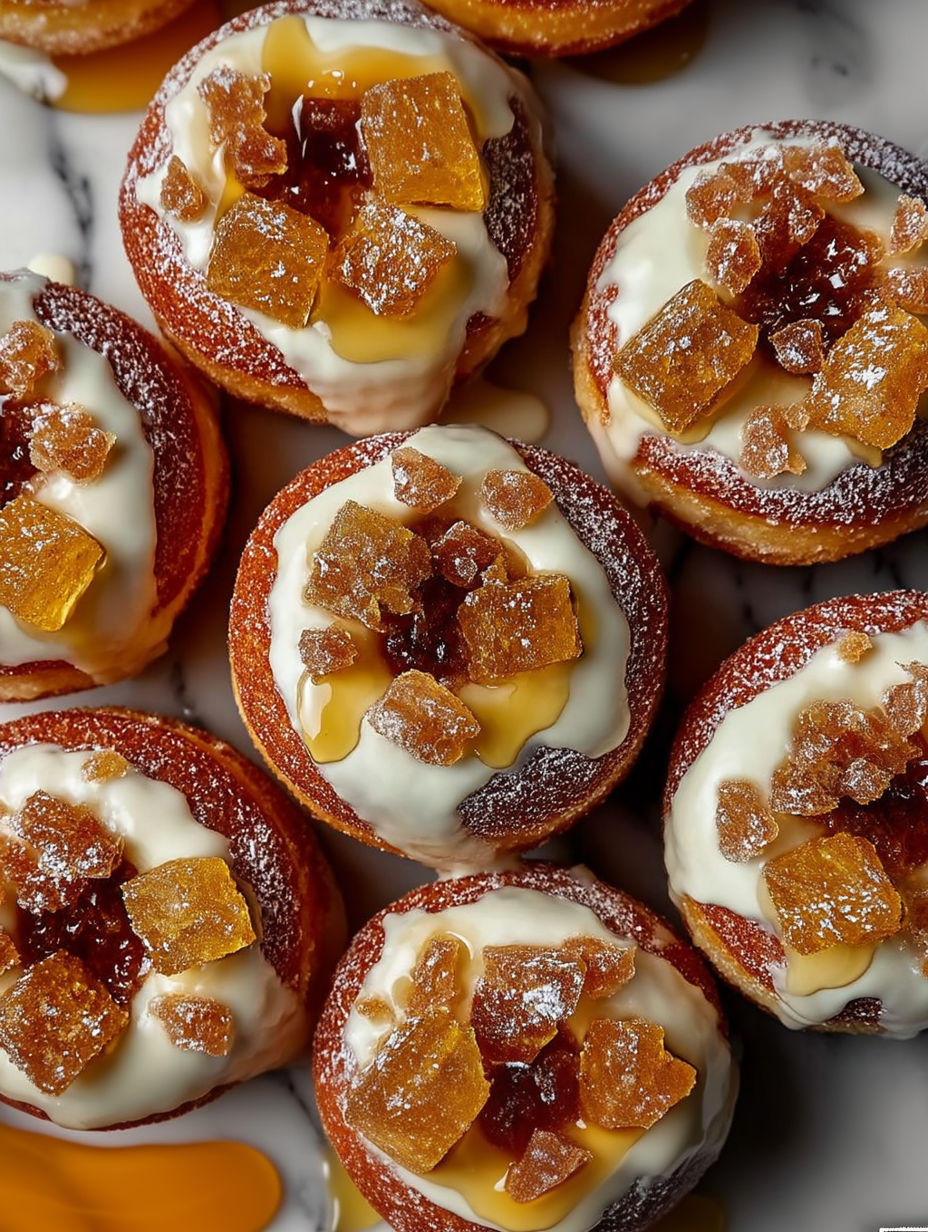 A close up of a delicious looking donut.