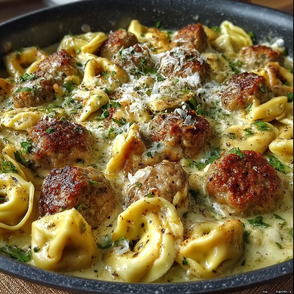 A close up of a delicious one pot meal.