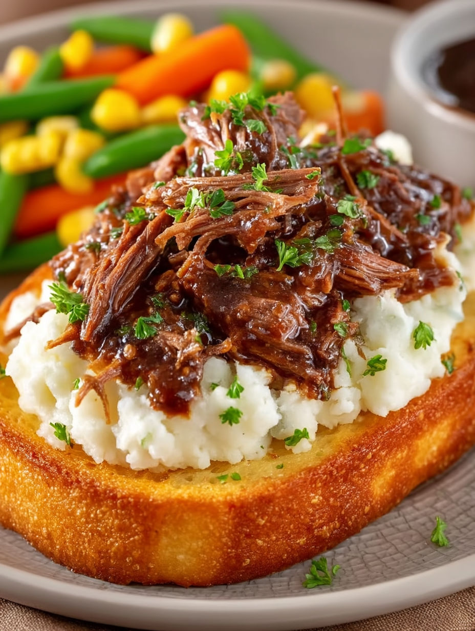 A plate of food with meat and vegetables.