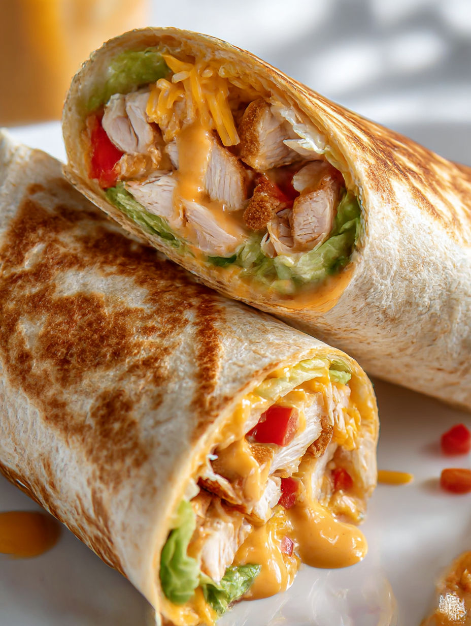 A Chipotle Ranch Chicken Burrito.