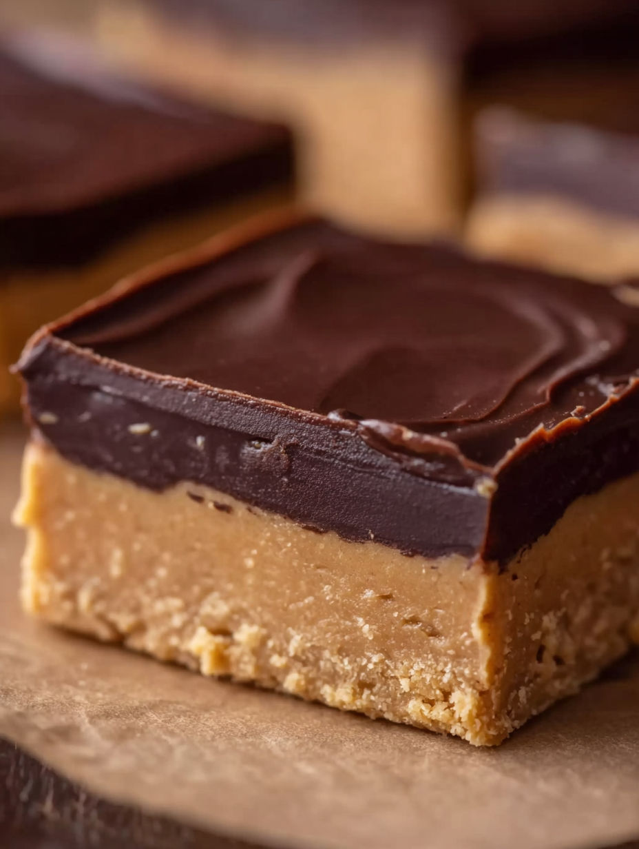 A close up of a chocolate dessert.