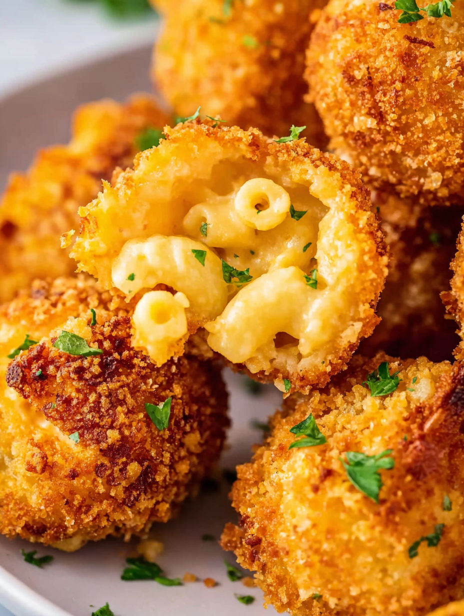 A plate of food with a bite taken out of it.