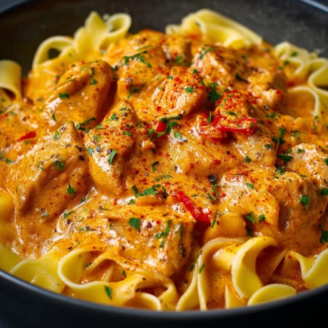 A bowl of food with noodles and meat.