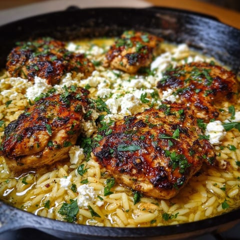 A pan of food with chicken and rice.