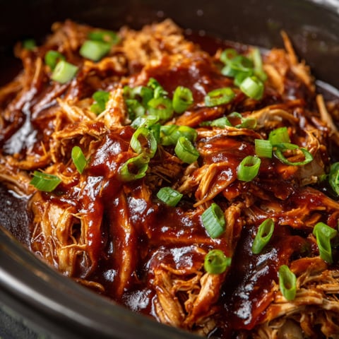 A delicious slow cooker barbecue chicken.
