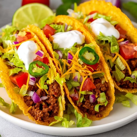 A plate of tacos with lettuce and tomatoes.