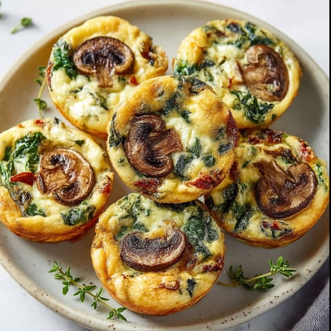 A plate of mushroom and kale bites.