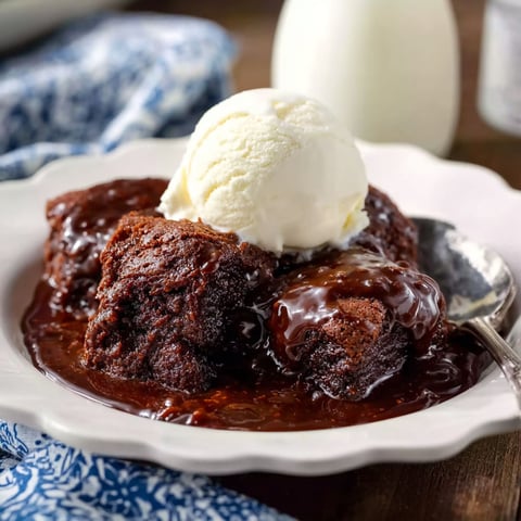 A plate of chicken étouffée with a scoop of ice cream on top.