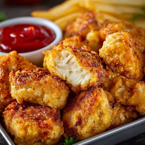 A plate of chicken nuggets in a bowl.