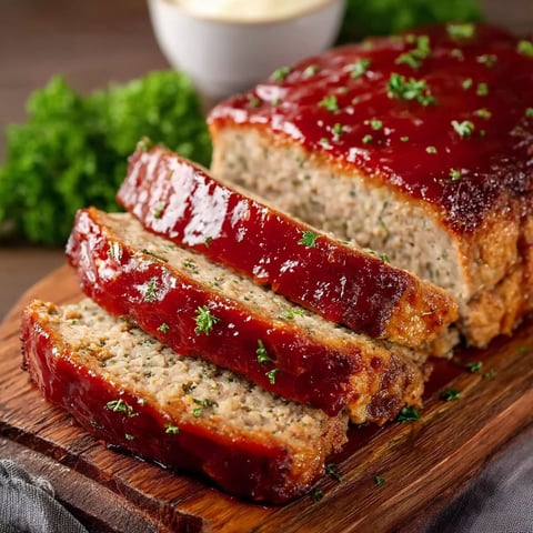 A piece of meatloaf with a side of mashed potatoes.