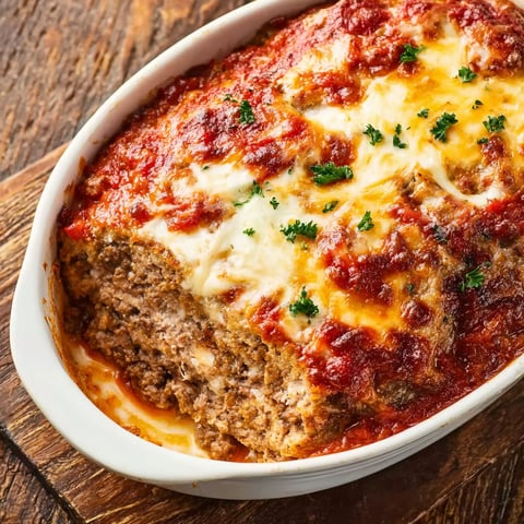 A white bowl filled with Italian meatloaf.