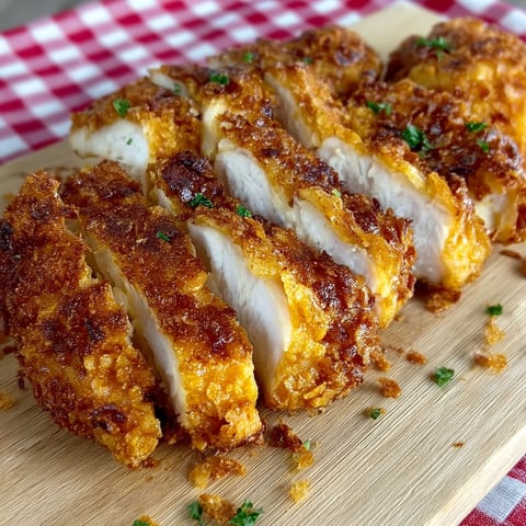 A plate of BBQ chicken with a wooden cutting board.